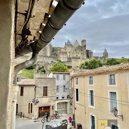 Le Donjon - Vue Cite Pied Cite Medievale Neuf Carcassonne Luaran gambar