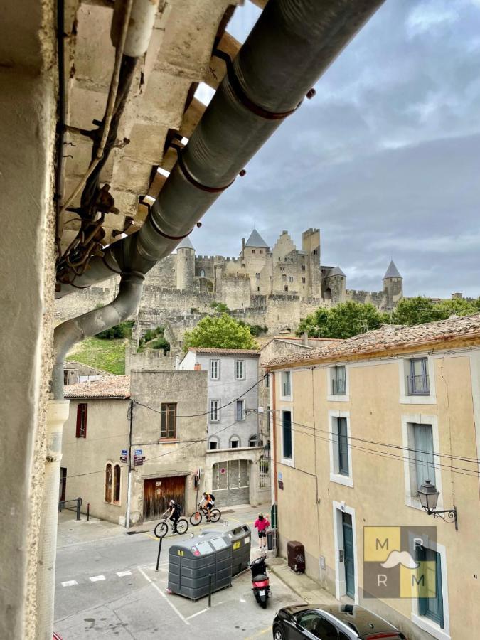 Le Donjon - Vue Cite Pied Cite Medievale Neuf Carcassonne Luaran gambar